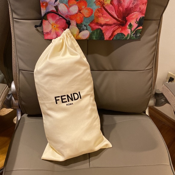 Authentic Fendi Designer Draw String Dust Bag - Picture 1 of 9